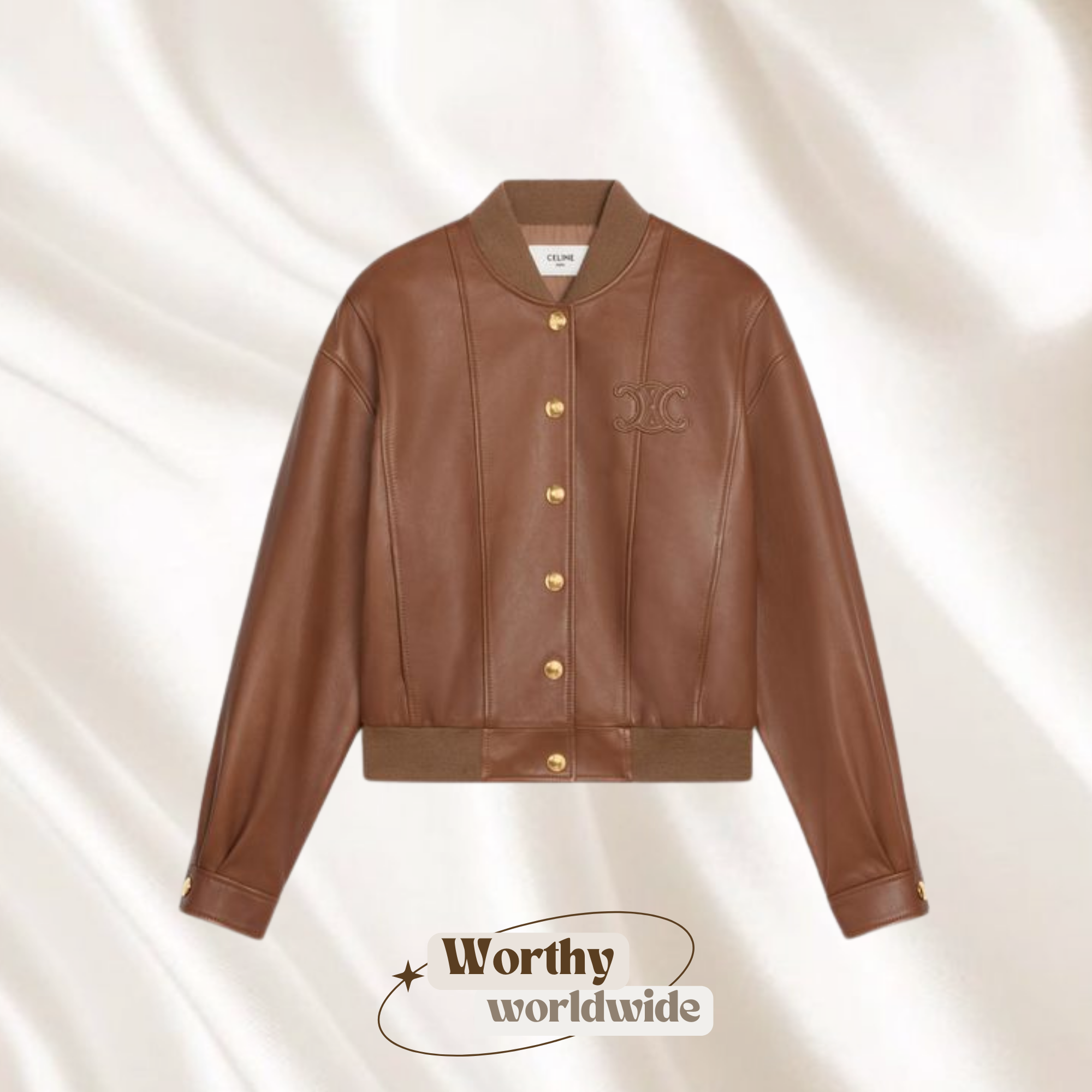 Áo khoác da Celine