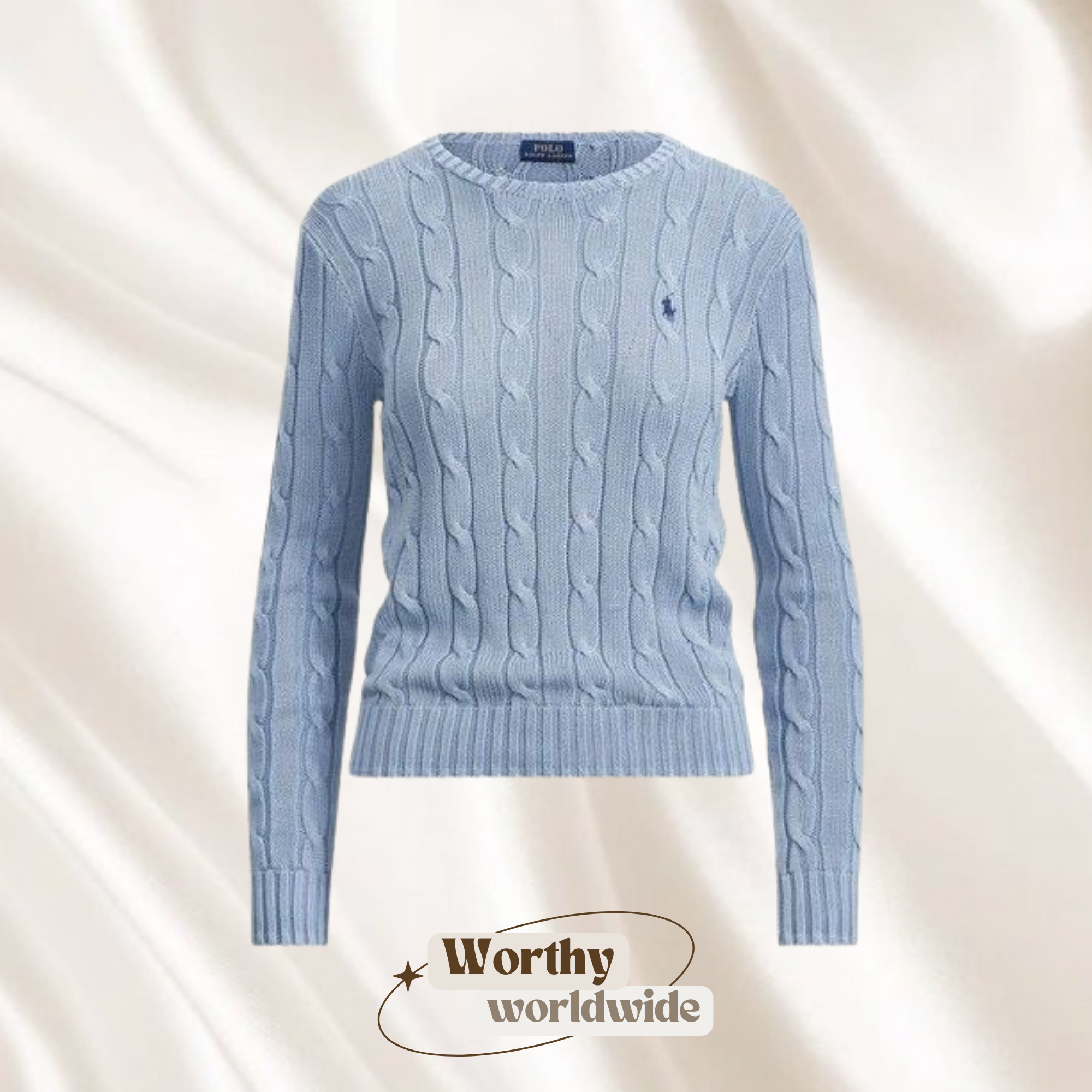 Áo len dài tay cổ tròn Ralph Lauren